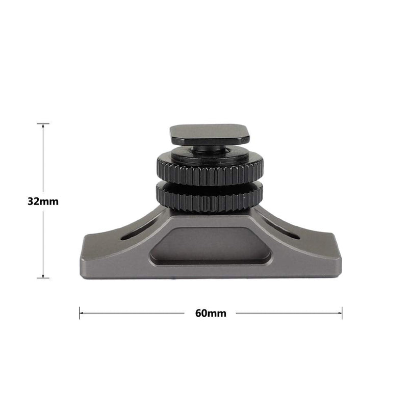 CAMVATE Extension Support Shoe Adapter Mount for Blackmagic Micro Converter HDMI to SDI