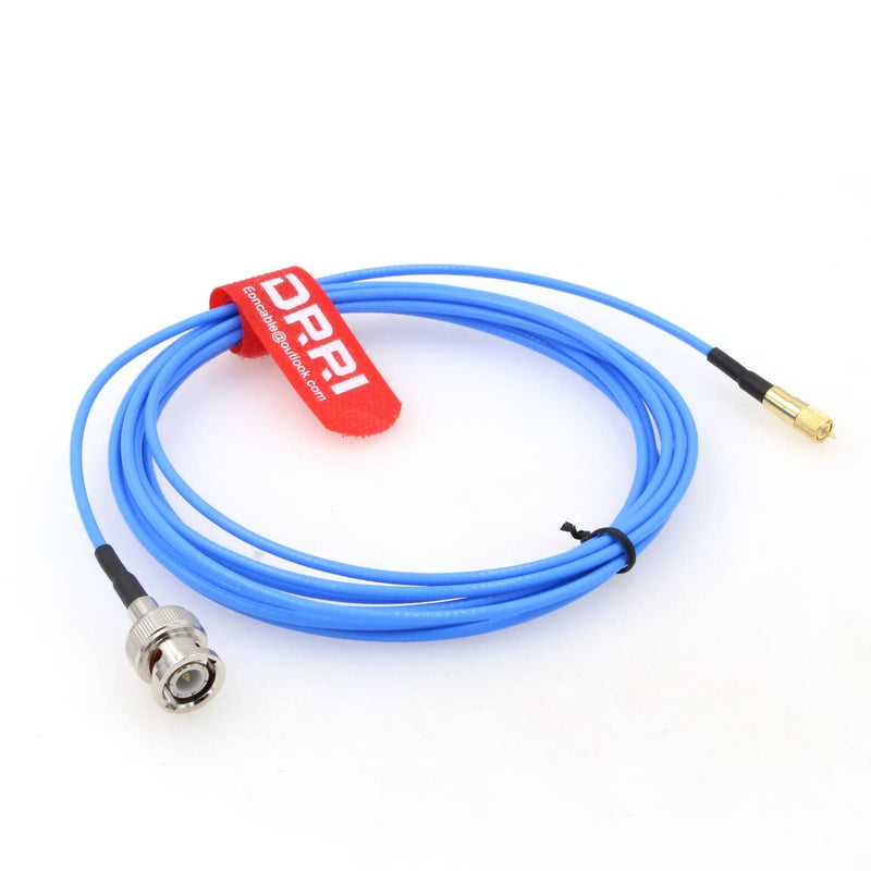 DRRI BNC Male to 10-32 UNF Microdot Male Acceleration Sensor Vibration Sensor Test Cable (2M / 79inch) BNC-M5 2M / 79inch