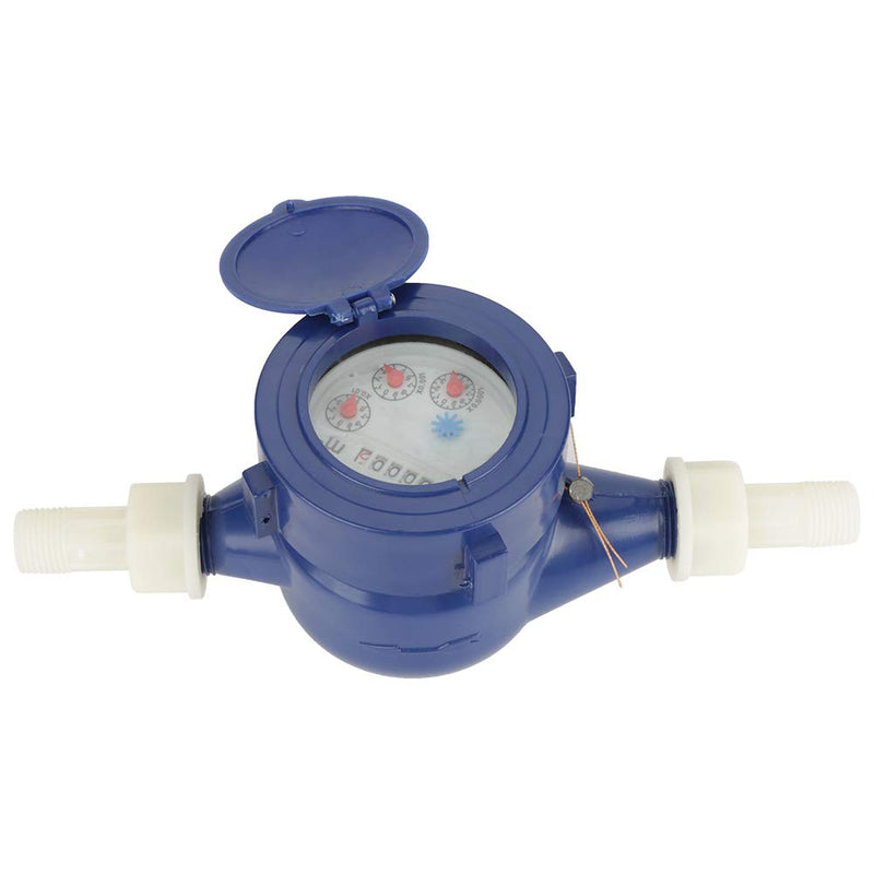 fuwinkr DN15 Resistant Corrosion Durable Water Flow Meter, Water Flow Meter Garden, for Garden and Home use