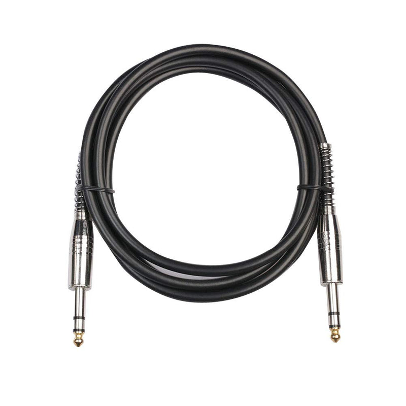 [AUSTRALIA] - USHANLIN Guitar Cable, 1/4 Audio Cord for Guitar Bass Mandolin Premium Electric Instrument Guitar Cable (1.8M,6ft) 1.8M 