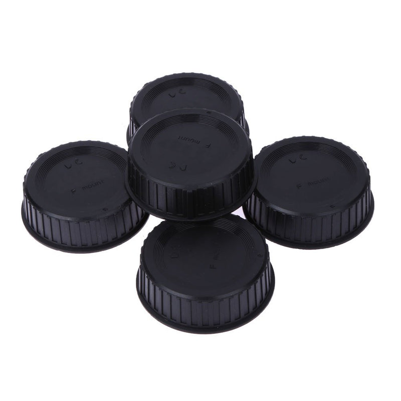 Vktech 5pcs Rear Lens Cap Cover for All Nikon AF AF-S DSLR SLR Camera LF-4 Lens