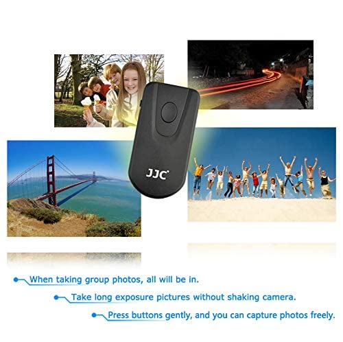 JJC Wireless Infrared Shutter Release Remote Control Compatible with Pentax K-70 K-30 K-5 II K-5 IIs K-3 II K-1 II K-S2 K-S1 645D 645Z K500 K-7 K-5 Q-S1 WG-20 WG-5GPS WG-4GPS Replaces Pentax E/F/WP