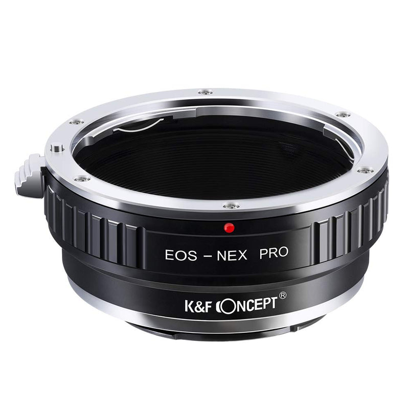 K&F Concept Lens Mount Adapter with Light-reducing Paint for Lens to Sony Alpha Nex E-Mount Camera Body,fits for Sony NEX-3, NEX-5, NEX-5N, NEX-7, NEX-7N, NEX-C3, NEX-F3