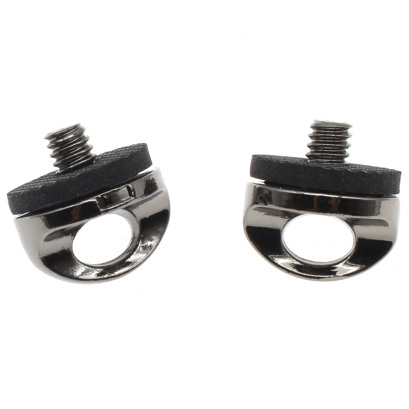 1/4 Thread Camera Neck Strap Screw Holder Zinc Alloy Camera Screw with Rubber Washer 2Pcs