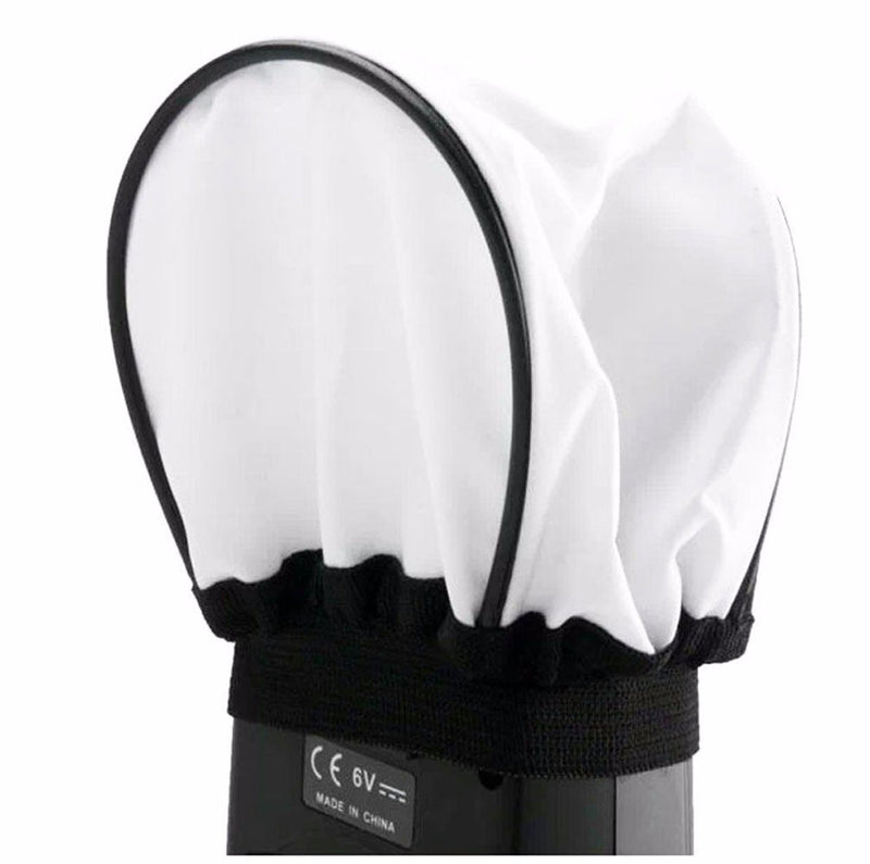 EXMAX® 3.5x2.4inches Universal Soft Mini Flash Bounce Diffuser Cap for Speedlight