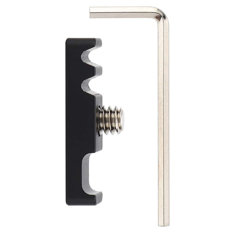 Oumij1 Camera Cage Cable Clamp - Portable Cage Fitting Wire Clip - Accessories Fixed Clip - 1/4 Inch Universal Lightweight Mounting
