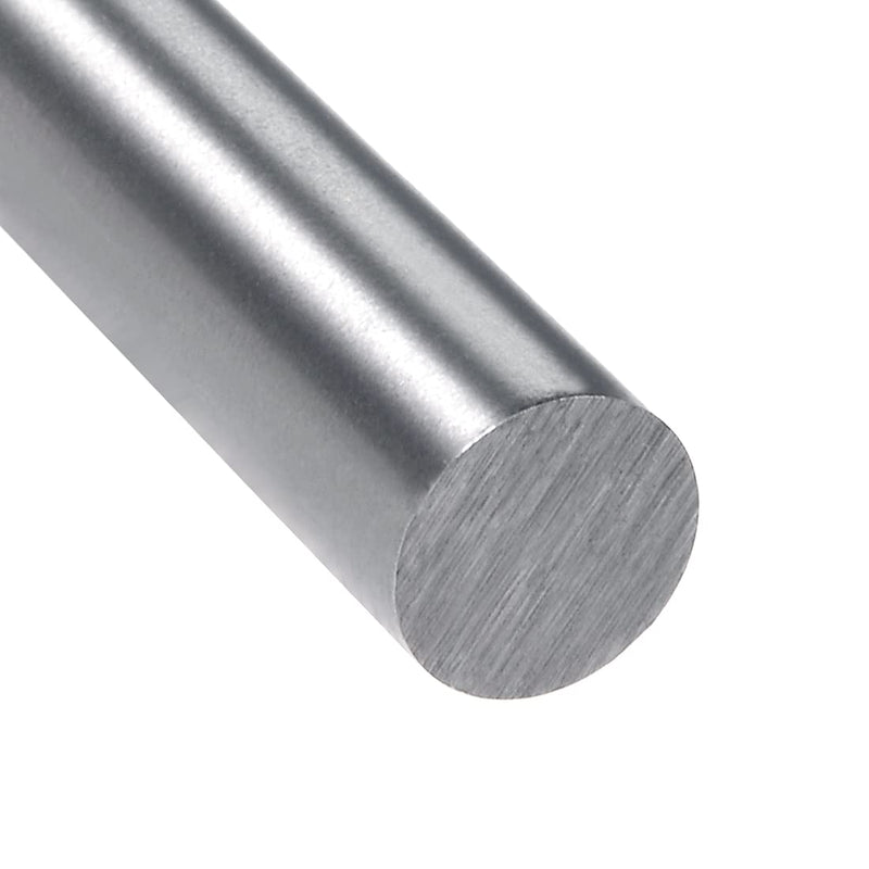 uxcell Round Steel Rod, 5.5mm HSS Lathe Bar Stock Tool 200mm Long, for Shaft Gear Drill Lathes Boring Machine Turning Miniature Axle, Cylindrical Pin DIY Craft Tool, 5pcs 5.5mm x 200mm