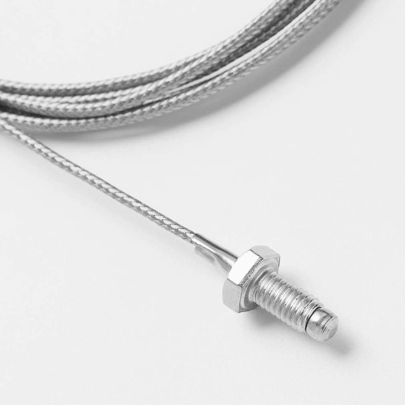 [AUSTRALIA] - HiLetgo 5pcs K Type Temperature Sensor Temperature Probes M6 Screw Thermocouple Stainless Steel Probe Length 1M 