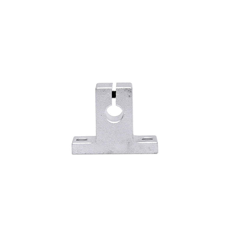 FKG SK8 Aluminum Linear Motion Rail Clamping Guide Support for 8mm Diameter Shaft, Set of 10