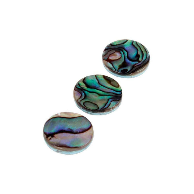 [AUSTRALIA] - Liyafy 3Pcs Trumpet Valve Finger Buttons Musical Instruments Accessories Silver with Abalone shell Inlay 