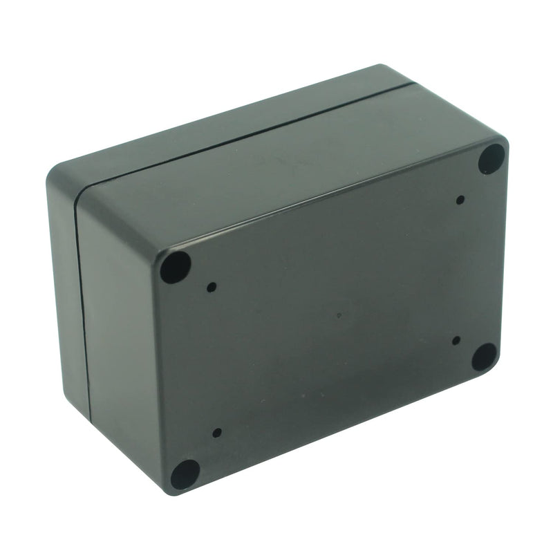 UHZBTEC ABS Plastic Electrical Project Box DIY Outdoor Waterproof Junction Box Enclosure Dustproof Electric Case 3.93 x 2.67 x 1.96 inch ( 100 x 68 x 50 mm ) 3.9''x2.7''x2''