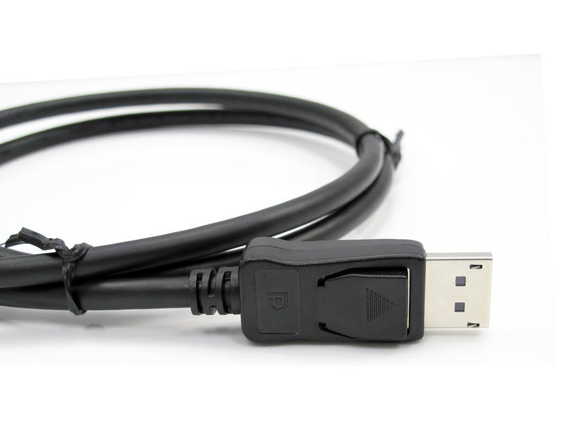 Accell DP to DP 1.2 - VESA-Certified DisplayPort 1.2 Cable - 10 Feet, Hbr2, 4K UHD @60Hz, 1920X1080@240Hz, Black, B142C-010B-2 DisplayPort 1.2 -Poly Bag 9.8ft