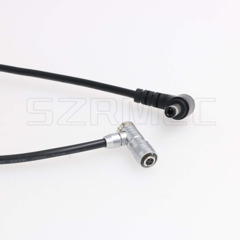 SZRMCC DC 5.5x2.5mm Barrel Plug to XS6 4 Pin Female Plug Power Cable for IKAN Portkeys BM5 BM7 HH7 HS7T Monitor