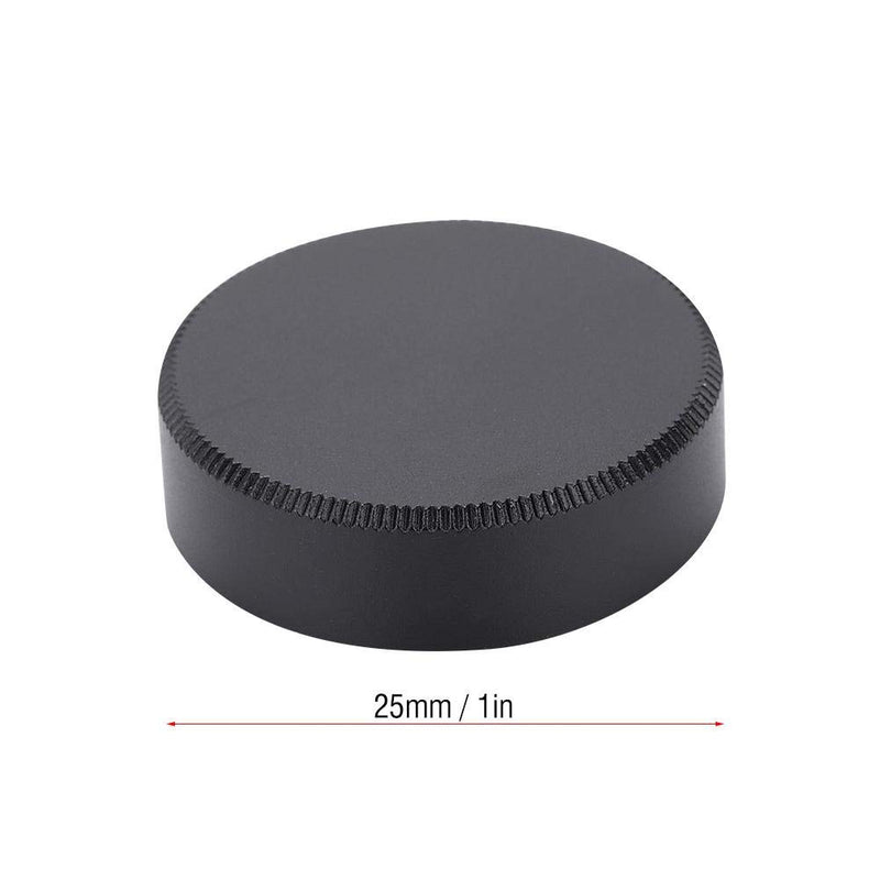 5pcs Alloy Rear Lens Cap for C-Mount Lenses, VBESTLIFE Rear Lens Cover 25mm(Black)