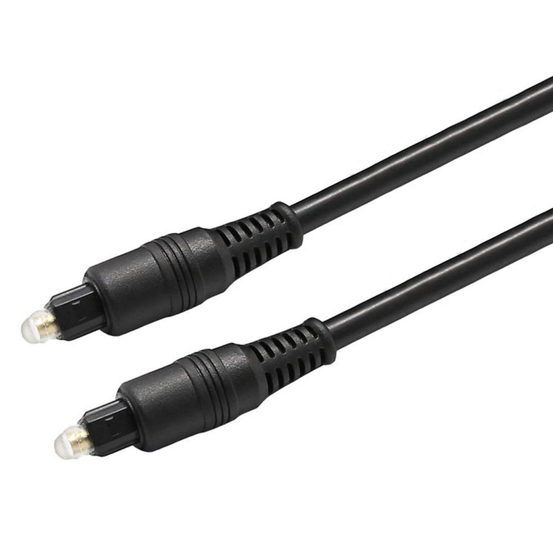 2 Pack Digital Optical Audio Cable - 6 Feet, DaKuan Home Theater Fiber Optic Toslink Male to Male Gold Plated Optical Cables (1.8 Meters) for Home Theater, Sound Bar, TV, PS4, Xbox