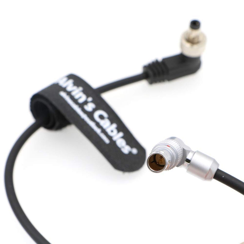 Alvin's Cables Z CAM E2 Flagship Rotatable Power Cable for Atomos Shinobi Ninja V OSEE G7 Monitor Adjustable 90 Degrees 2 Pin Male to Right Angle Lock DC Cord for Z CAM E2-S6 E2-F6 E2-F8