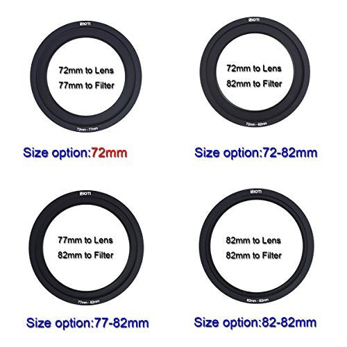 SIOTI 100mm Square Z Series Metal Adapter Ring only for SIOTI Metal Modular Filter Holder (58mm) 58mm