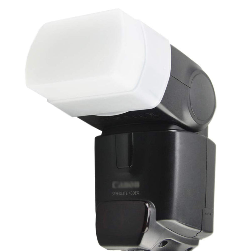 Flash Diffuser JJC Camera Flash Bounce Light Diffuser for Canon 430EX 430EX II Sony HVL-F43M Flash Speedlight -1pack