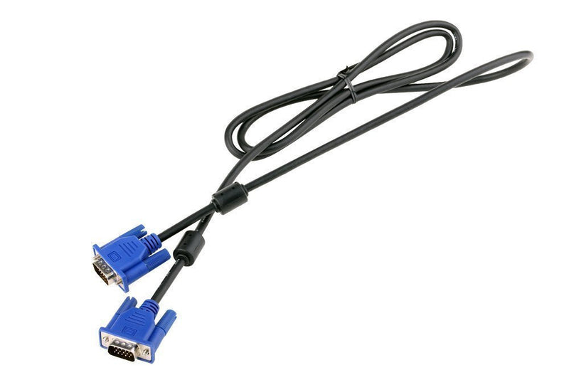 BeElion 15Pin 5FT Gold Plated DB15 VGA Male to Male Monitor Cable VGA to VGA,HD| Blue| 1.5 Meters