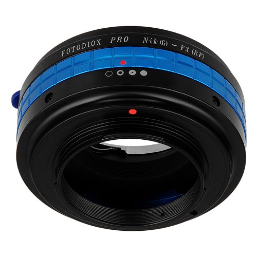 Fotodiox Pro Lens Mount Adapter, Nikon G Lens to Fujifilm X Camera Body (X-Mount), for Fujifilm X-Pro1, X-E1 Nikon F G-Type