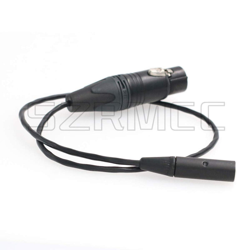 SZRMCC BMPCC 4K Blackmagic Pocket Cinema 4K Camera Video Assist 4K Sharp 8K Audio Cable Mini XLR 3 pin to Standard 3 pin XLR