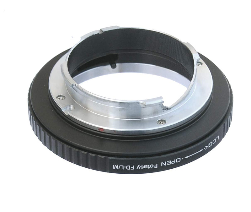 Fotasy Canon FD/FL Lens to Leica M Mount Camera Adapter, fits Leica M9, M8, M7, M6, M5, M4, M3, M2, Ricoh GXR Mount A12