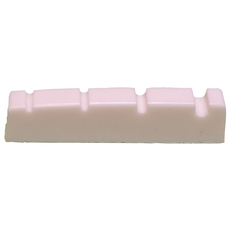 Bass guitar top nut 43mm four string right handed in White