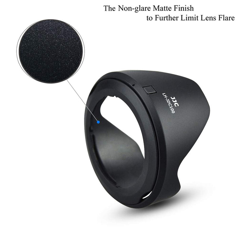 [AUSTRALIA] - 67mm Lens Hood Shade & Filter Adapter for Canon PowerShot SX70 HS SX540 HS SX530 HS SX520 HS G3 X SX60 HS SX50 HS SX40 HS SX30 is SX20 is Replaces Canon LH-DC100 & FA-DC67B 