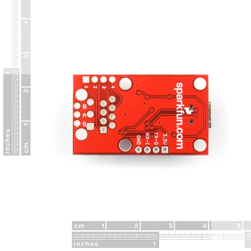 SparkFun USB to RS-485 Converter, Fully Equipped with SP3485 RS-485 transceiver and FT232RL USB UART IC -7V to +12V Common-Mode Input Voltage Range. Board Dimensions: 1.55x0.9 inches