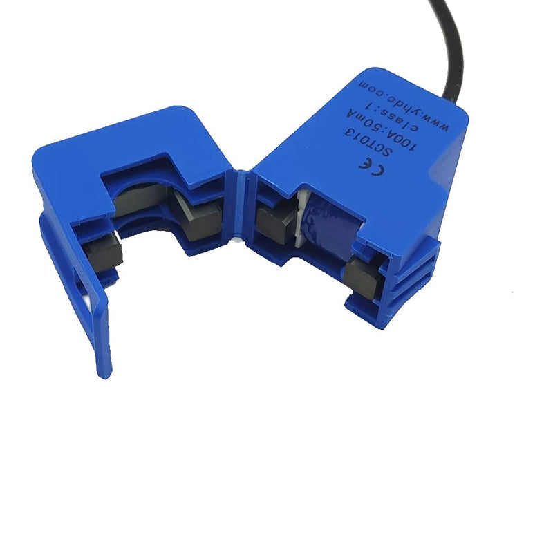 SYUAB 2Pcs SCT013000 Split Core Current Transformer SCT-013-000 Non-invasive AC Current Sensor 100A/50mA (SYKHSCGQ)
