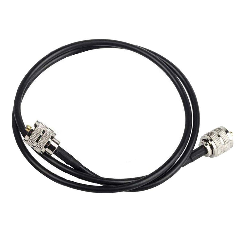 Eagles 6feet rg58 Coax Cable with UHF Male PL259 to UHF Male PL259 connectors for CB/Ham Radio