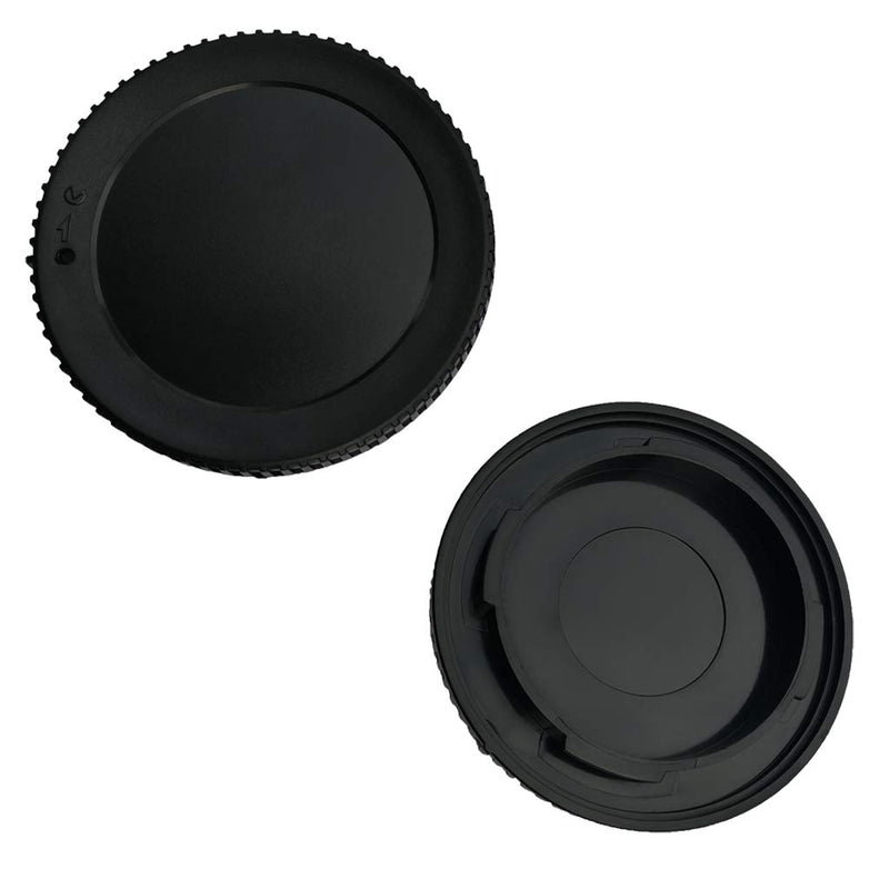 Nikon Z50 Z6 Z7 Z5 Front Body Cap & Rear Lens Cap Cover Fit for Nikon Z Mount for Z 5 Z 6 Z 7 Z 50 [2 Sets]