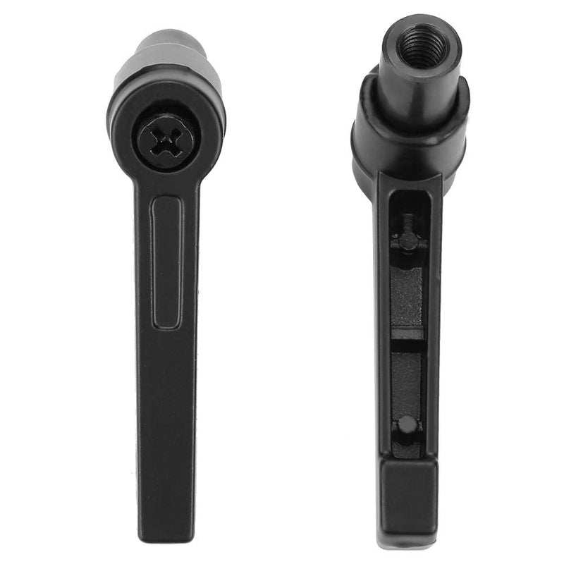 4Pcs Clamping Lever Handle M4/5/6/8/10/12 Level Adjustable Handles Knob Female Thread Machinery Adjustable Handle Clamping Handle Lever (M8) M8