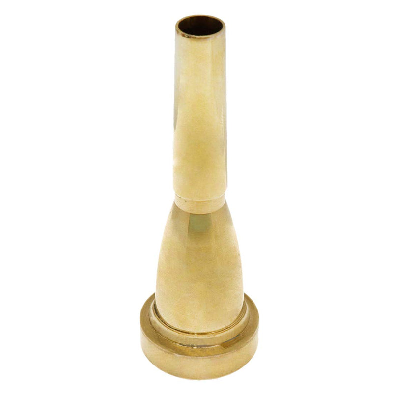 Dasunny 7C Trumpet Mouthpiece, Gold Plated Copper Alloy Bullet Shape Heavier Version Mouthpiece Replacement Accessory