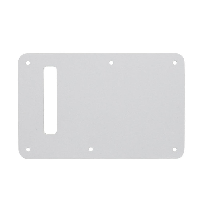 FLEOR Set of 8 Hole SSS Pickguard and Guitar Backplate with Screw for Vintage Strat Style Guitar Parts Replacement,4Ply White Pearl 4Ply White Pearl