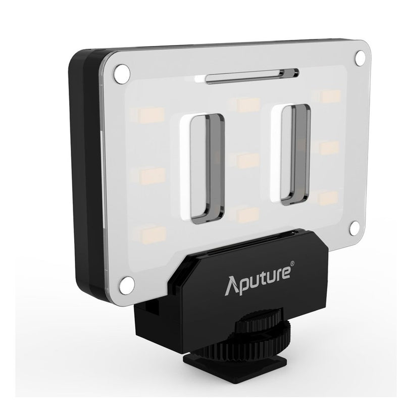Aputure AL-M9 on Camera Daylight Mini LED Light Pocket Sized LED Fill Light 5500K with 9pcs SMD Light Beads for DSLRs