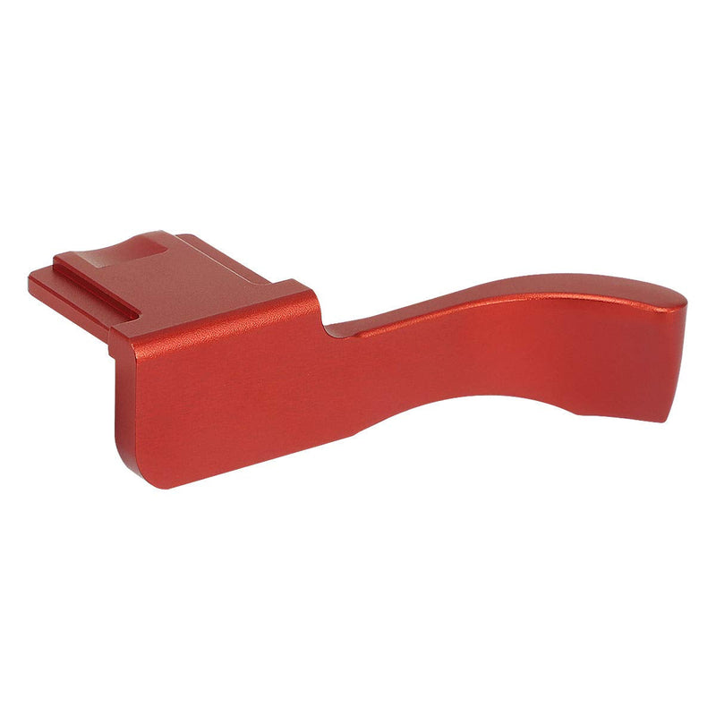 Haoge THB-M10R Metal Hot Shoe Thumb Up Rest Thumbs Up Hand Grip for Leica M10 M10-P M10P Camera Red