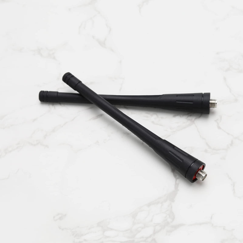 4PCS Single Band UHF 400-480MHz SMA-Female Antenna Compatible with Baofeng Two Way Radio BF-888S/BF-777S/BF-666S 50ohm Impedance 11.5cm