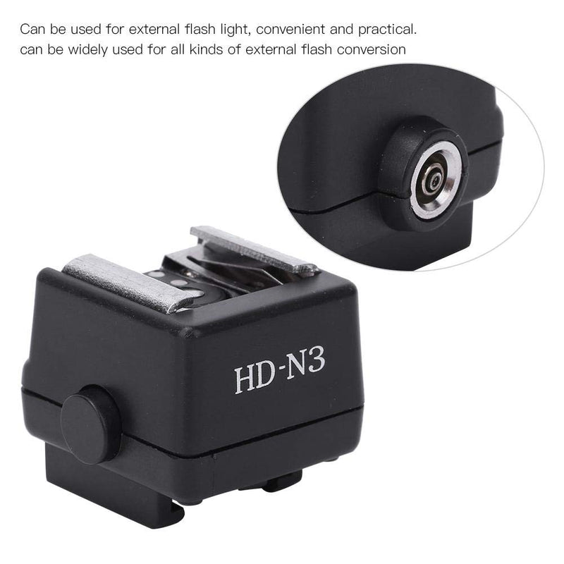 [AUSTRALIA] - Vbestlife HD-N3 PC Flashlight Hot Shoe Adapter for Sony a100, a200, a230 a300, a330 a350, a700, a900 and for Minolta a5D, a7D, a5, a7, etc. 