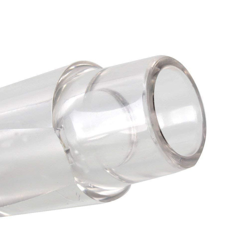 Timiy Plastic Alto Saxophone Mouthpiece Plastic Transparent Replacement Mouthpiece(ALTO)