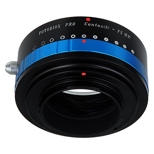 Fotodiox Pro IRIS Lens Mount Adapter Compatible with Contax N Lenses to Fujifilm X-Mount Cameras