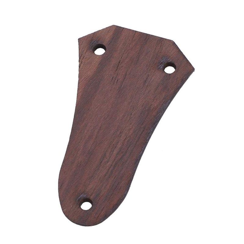 Vbestlife Guitar Truss Rod Cover, 3 Holes Rosewood Truss Rod Cover for Guitar Parts Accessory