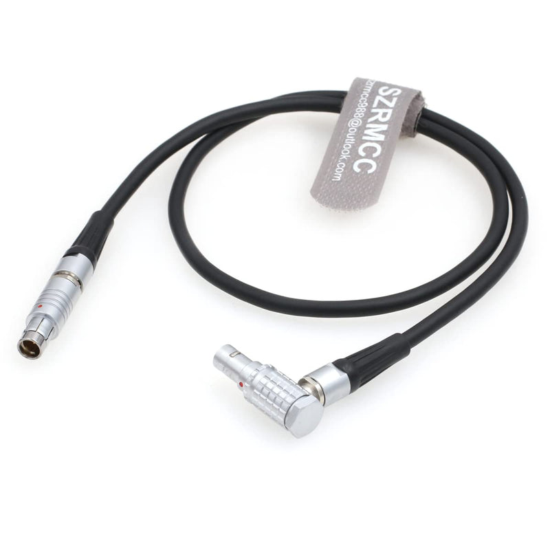 SZRMCC Fischer 3 Pin to 7 Pin Run Stop Cable for ARRI Alexa Mini LF Amira Camera to Tilta Right Side Wooden Handle 2.0 Tiltaing Recording Handle (Straight Cable) Straight Cable