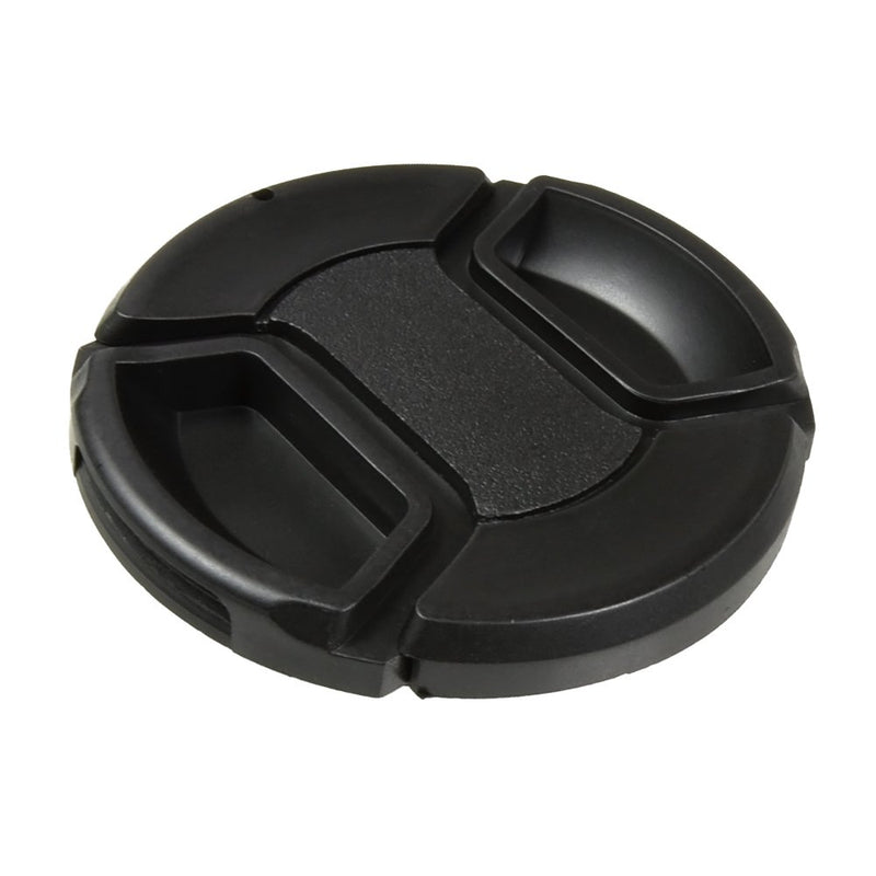 CamDesign 67MM Snap-On Front Lens Cap Cover Compatible with Canon, Nikon, Sony, Pentax All DSLR Lenses Black