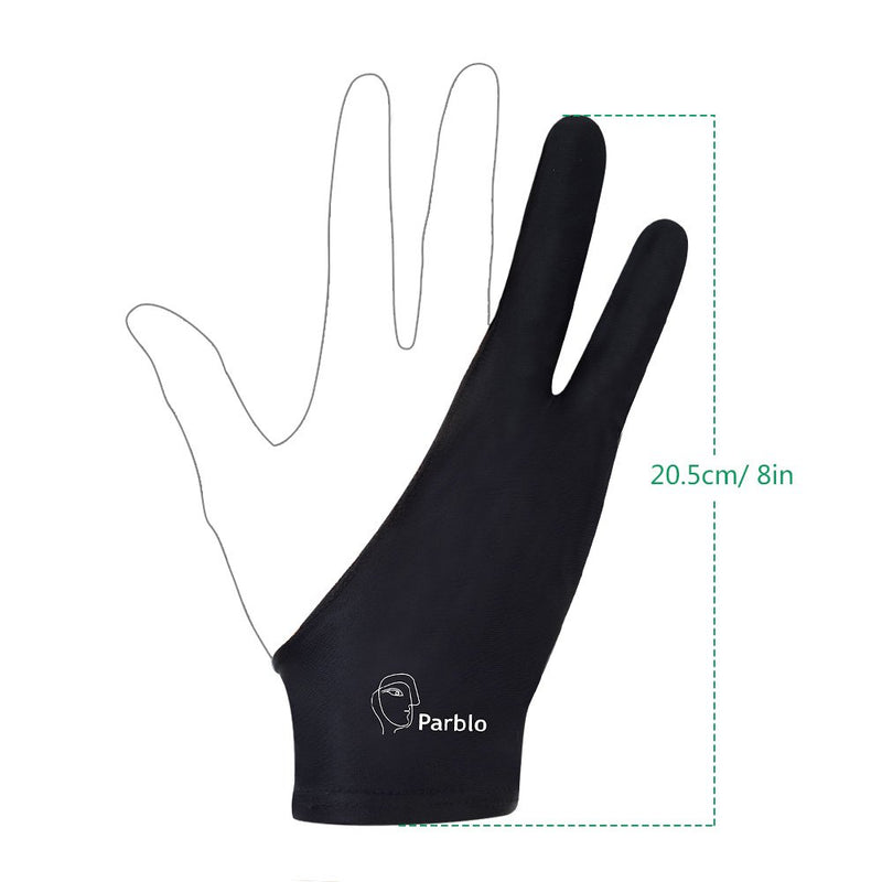 Parblo PR-01 Two-Finger Glove for Graphics Drawing Tablet Light Box Tracing Light Pad