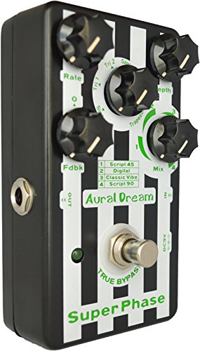[AUSTRALIA] - Yanluo Aural Dream Super Phase Guitar Effect Pedal provides 4 Phaser modes,6 modulation waveforms and 2 feedback modes,True Bypass. 