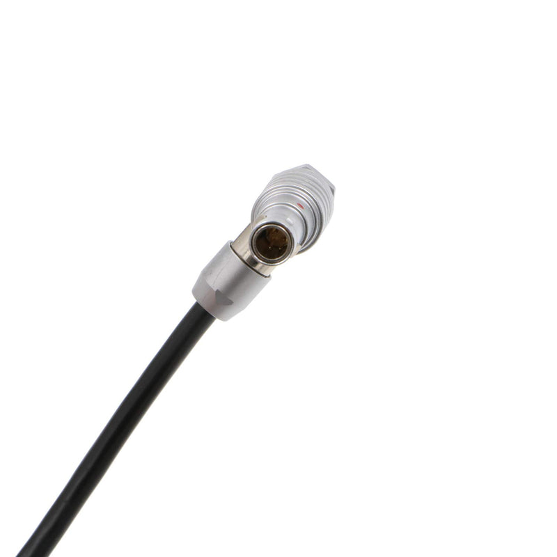 Alvin's Cables Right Angle 5 Pin Male to Two XLR 3 Pin Female Audio Input Cable for Z CAM E2 Camera Right Angle 5pin