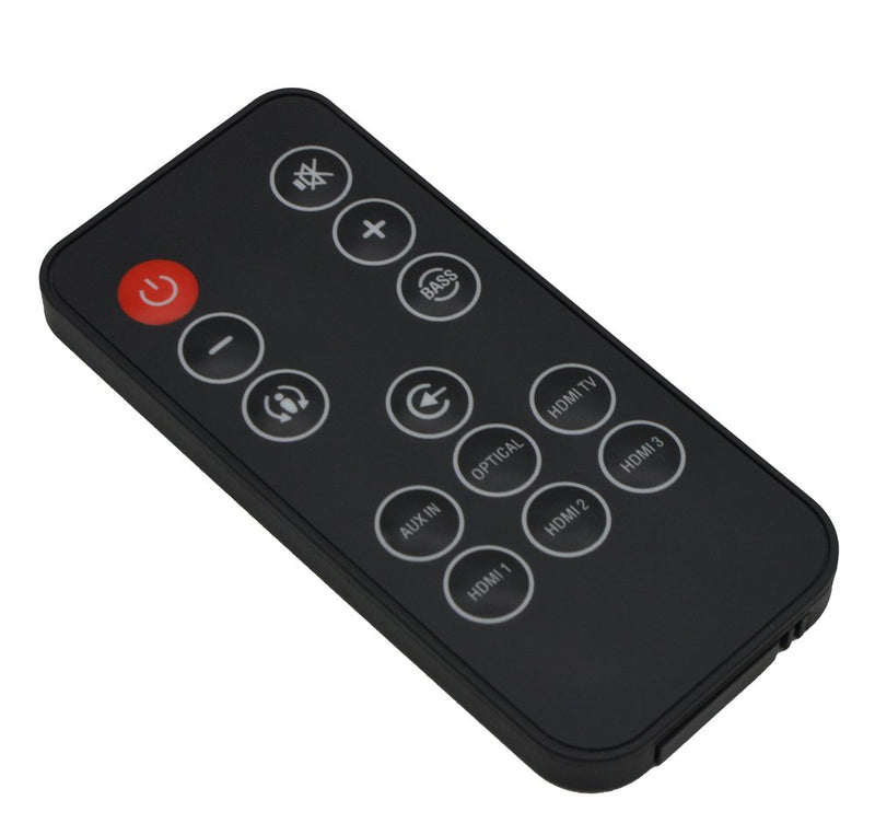 Motiexic Remote Control Replacement for JBL Cinema SB100 Cinema SB200 Soundbar with Battery Inside