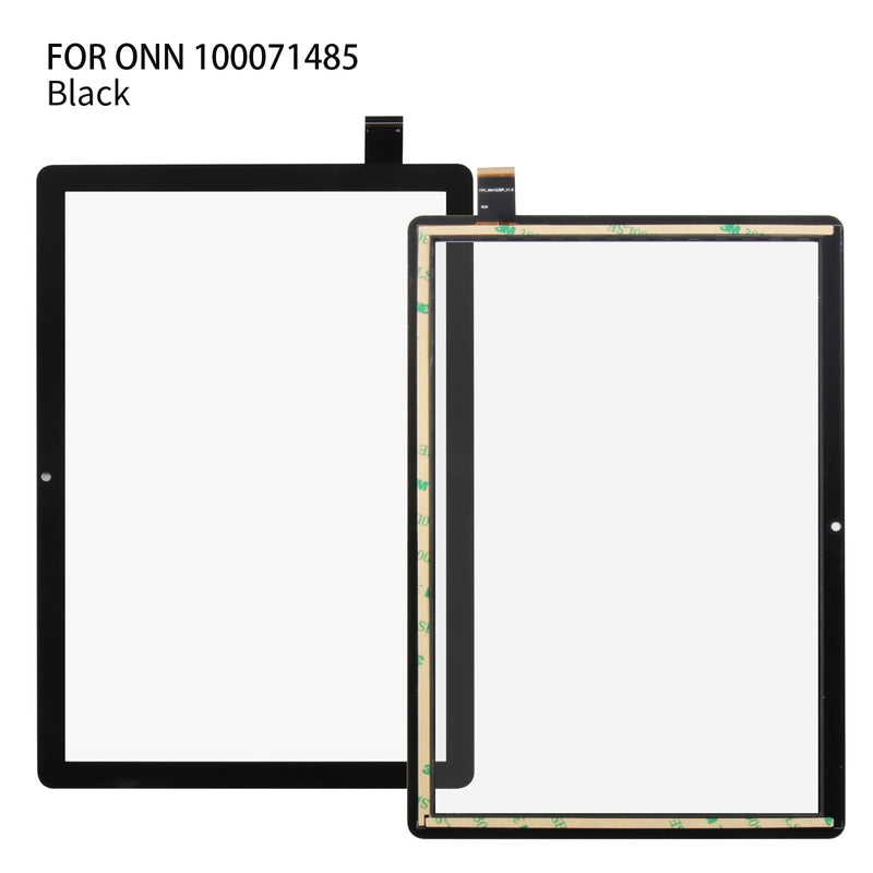 for ONN 10.1" Gen 3 Surf 2022 Tablet 100071485 Screen Replacement for ONN 100071485 Touch Screen Digitizer Replacement Sensor Glass Panel Full Repair Parts Kit with Tools (Black, Not LCD Display)