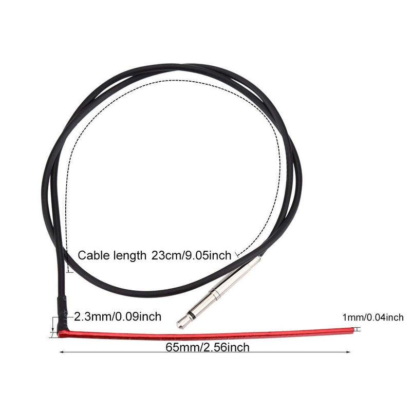 Bnineteenteam 1Pc Acoustic Guitar Pickup 2.5mm Jack for Folk/Classic Guitar